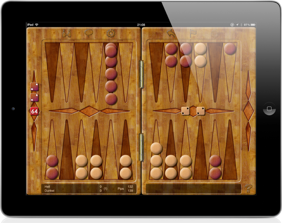 iPad Backgammon Online