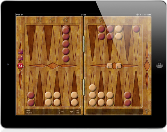 iPad Backgammon Online